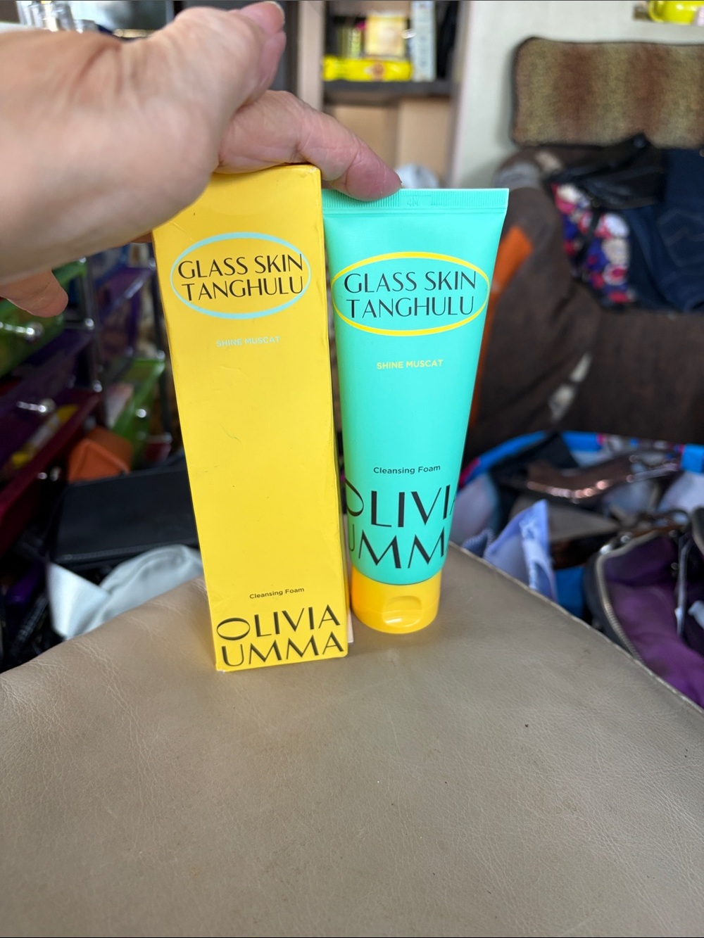 Olivia Umma Glass Skin Cleansing Foam | 120ml. New Sealed!!